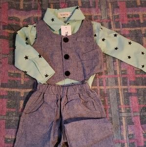 Easter Baby Boy 3 Piece Outfit